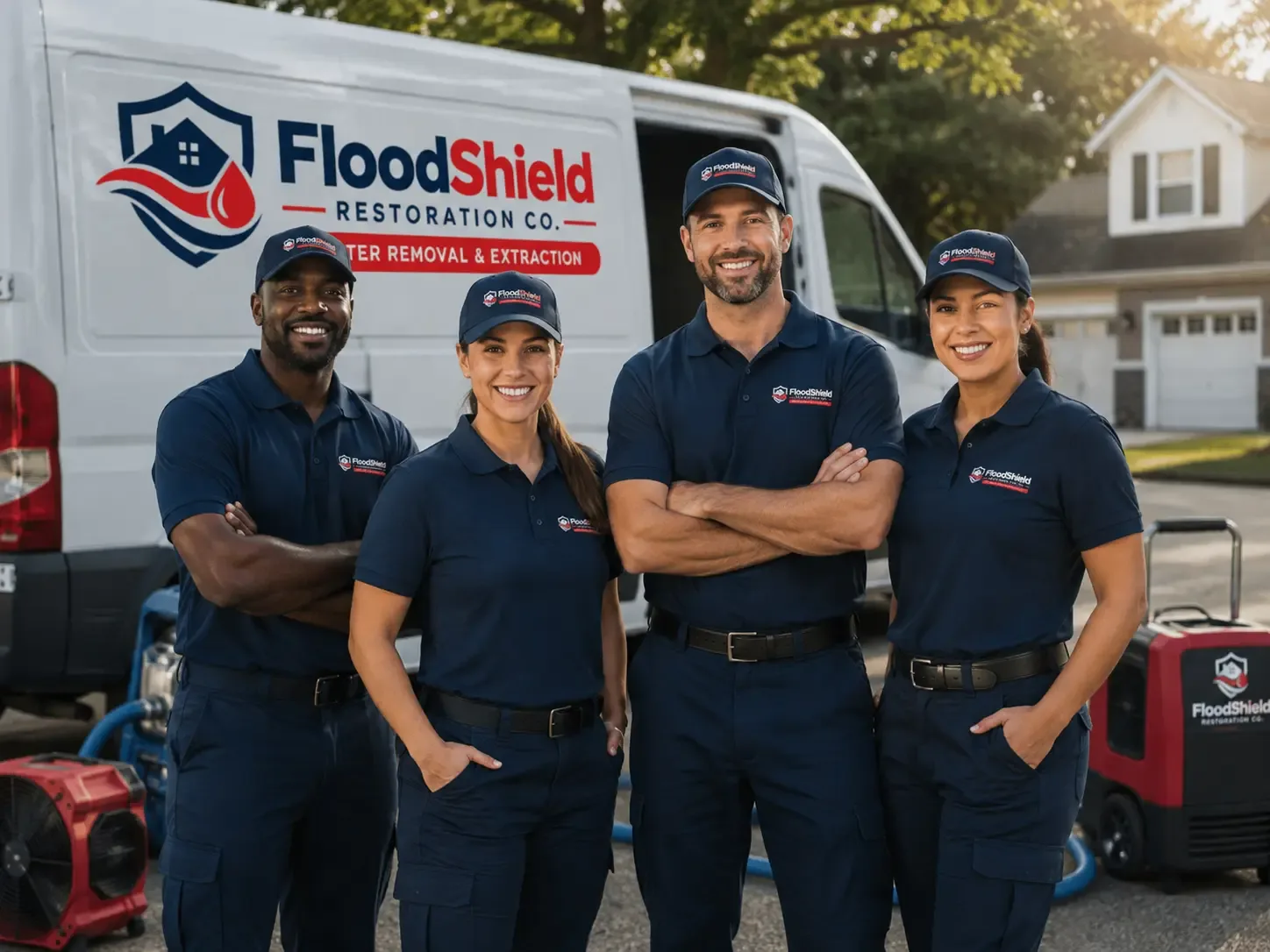 Flood Damage Restoration company in Brooklyn, IA