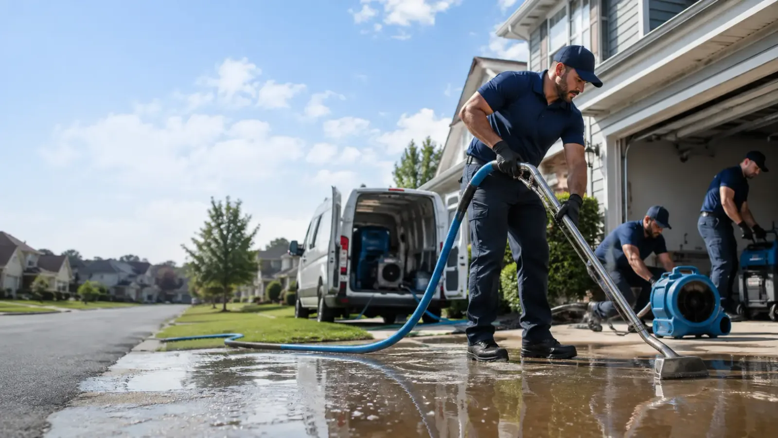 Flood Damage Restoration in Brooklyn, IA